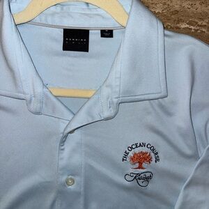 Kiawah Golf Course Light Blue Polo